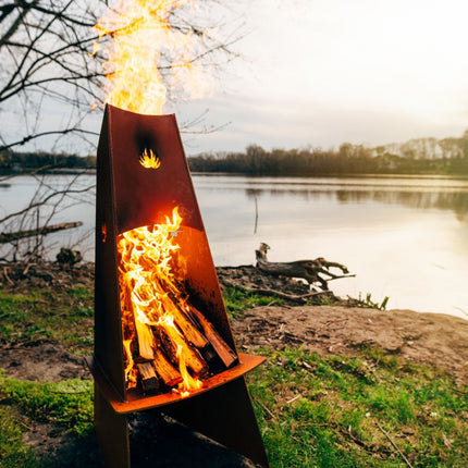 Fire Pit Art Vesuvius Wood Fired Fire Pit