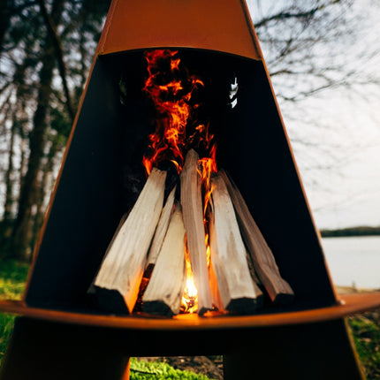 Fire Pit Art Vesuvius Wood Fired Fire Pit