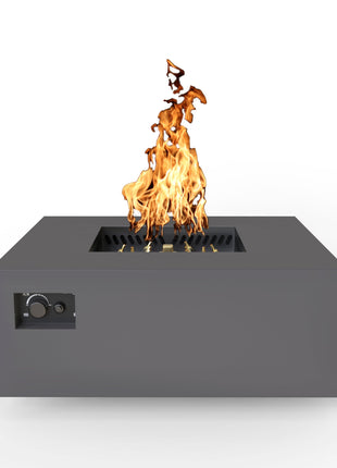 Warming Trends AON Powder-Coated Steel Square Fire Table