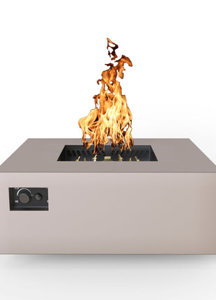 Warming Trends AON Powder-Coated Steel Square Fire Table