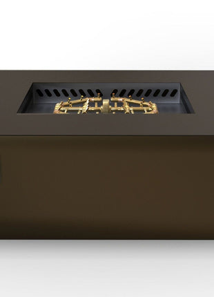 Warming Trends AON Powder-Coated Steel Square Fire Table