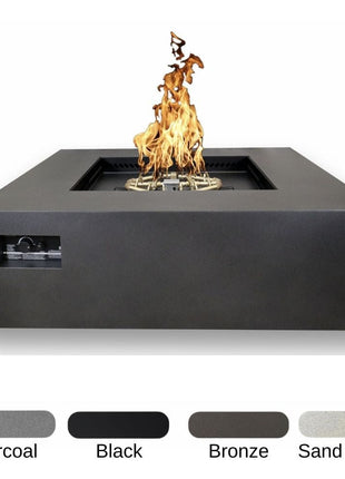 Warming Trends AON Powder-Coated Steel Square Fire Table