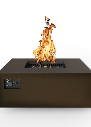 Warming Trends AON Powder-Coated Steel Square Fire Table