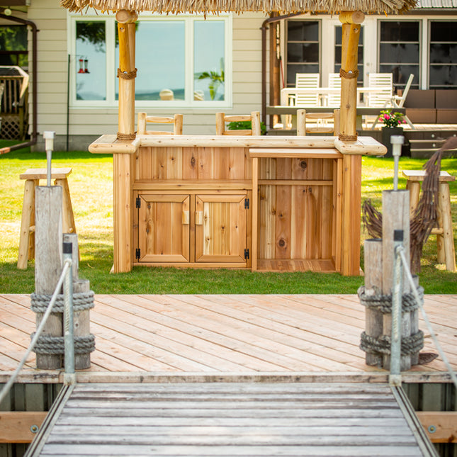 Leisurecraft Tropical Paradise Tiki Bar