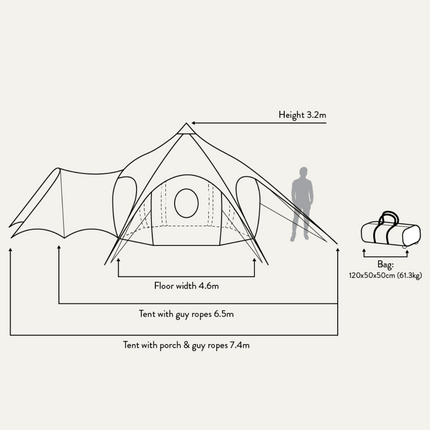 Lotus Belle Air Belle Tent