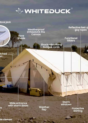 White Duck Outdoors 12'x14' Alpha Wall Tent