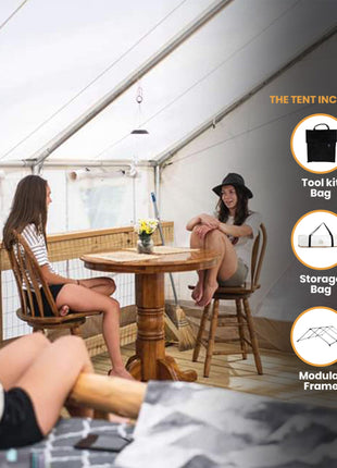 White Duck Outdoors 8'x10' Alpha Wall Tent