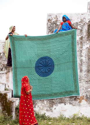 Powered By People High Tide Quilt (Reverse)
