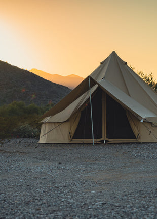 White Duck Collective 10' Regatta Bell Tent Awning