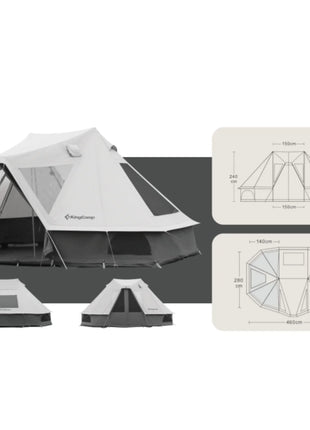 KingCamp Khan Villa Tent