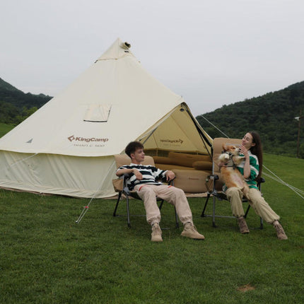 Khan C 500 Canvas Glamping Bell Tent