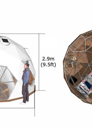 Geodesic Dome Tent - 16.4 ft (5 m)