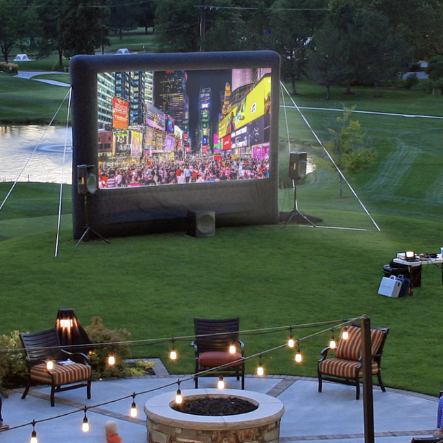 Elite Outdoor Movies Home 20' Outdoor Cinema System