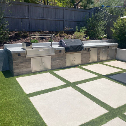 Tagwood BBQ 05SS Santa Maria Argentine Wood Fire & Charcoal Gaucho Built in Grill