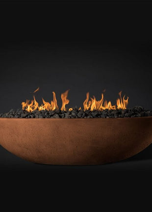 Slick Rock Concrete KOF60 Oasis Series 60-Inch Oval Fire Pit