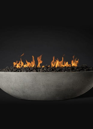 Slick Rock Concrete KOF60 Oasis Series 60-Inch Oval Fire Pit