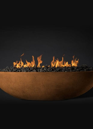 Slick Rock Concrete KOF60 Oasis Series 60-Inch Oval Fire Pit