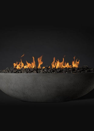Slick Rock Concrete KOF60 Oasis Series 60-Inch Oval Fire Pit