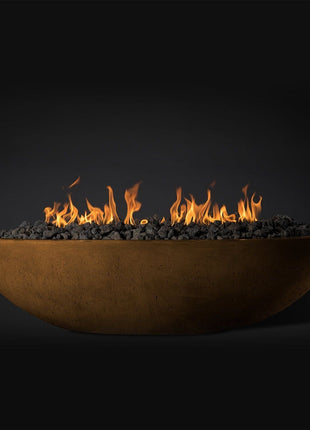 Slick Rock Concrete KOF60 Oasis Series 60-Inch Oval Fire Pit