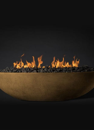 Slick Rock Concrete KOF60 Oasis Series 60-Inch Oval Fire Pit