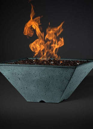 Slick Rock Concrete KRLS Ridgeline Series Square Fire Pit