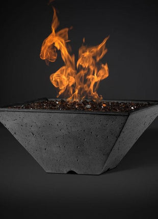 Slick Rock Concrete KRLS Ridgeline Series Square Fire Pit
