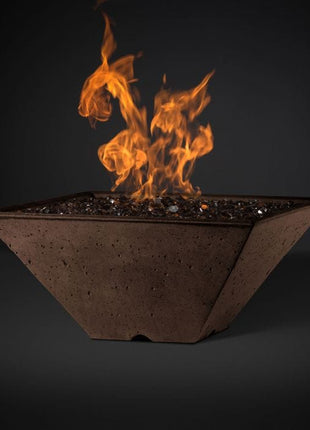 Slick Rock Concrete KRLS Ridgeline Series Square Fire Pit