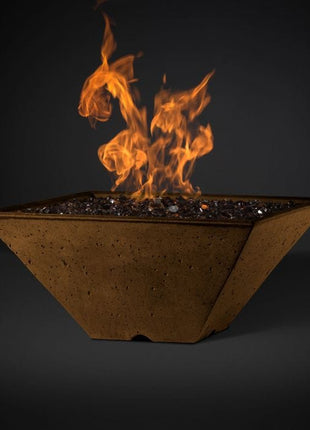 Slick Rock Concrete KRLS Ridgeline Series Square Fire Pit