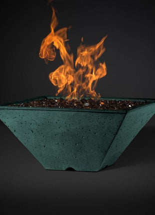 Slick Rock Concrete KRLS Ridgeline Series Square Fire Pit