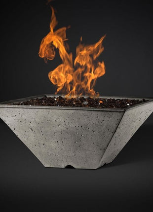 Slick Rock Concrete KRLS Ridgeline Series Square Fire Pit