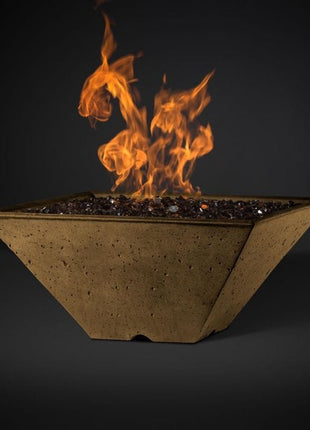 Slick Rock Concrete KRLS Ridgeline Series Square Fire Pit
