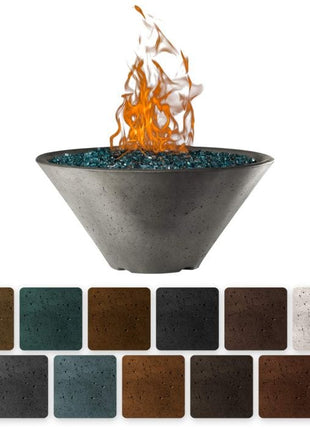 Slick Rock Concrete KRLC Ridgeline Series Round Fire Pit
