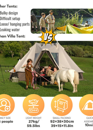 KingCamp Khan Villa Tent