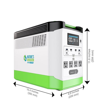 Nature's Generator Lithium 1800W Power Station