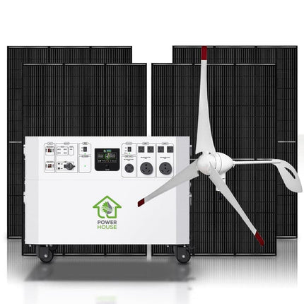 Nature’s Generator Powerhouse Whole Home Solar and Wind Generator