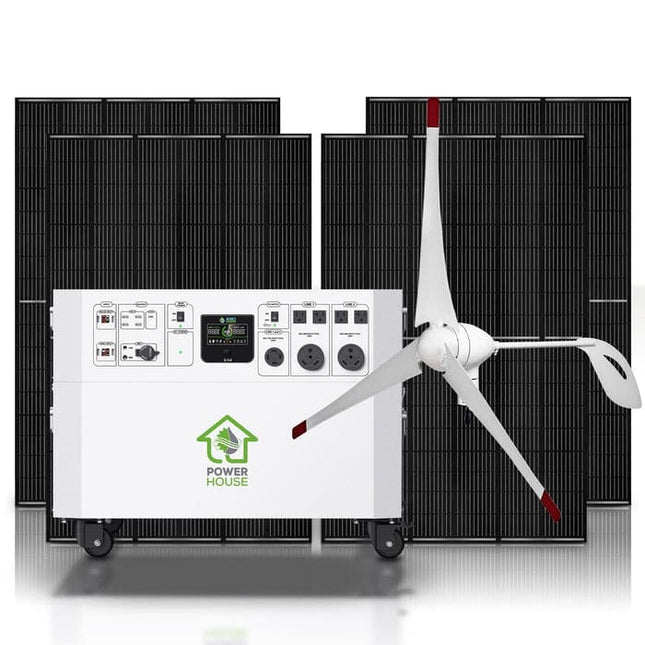 Nature’s Generator Powerhouse Whole Home Solar and Wind Generator