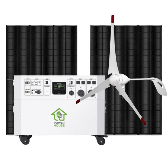 Nature’s Generator Powerhouse Whole Home Solar and Wind Generator