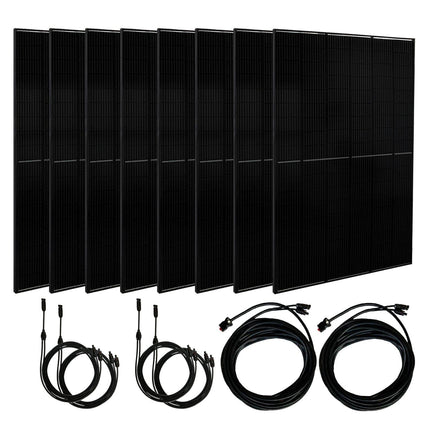 Nature’s Generator Powerhouse Whole Home Generator with Solar Panel and Transfer Switch