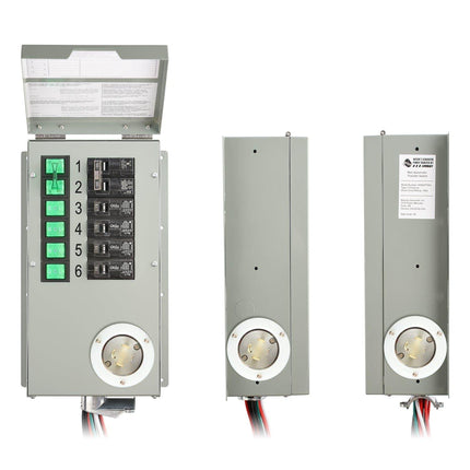 Nature’s Generator Powerhouse Whole Home Generator with Solar Panel and Transfer Switch