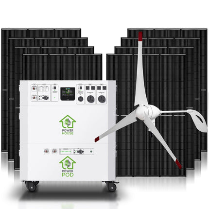 Nature’s Generator Powerhouse Whole Home Solar and Wind Generator