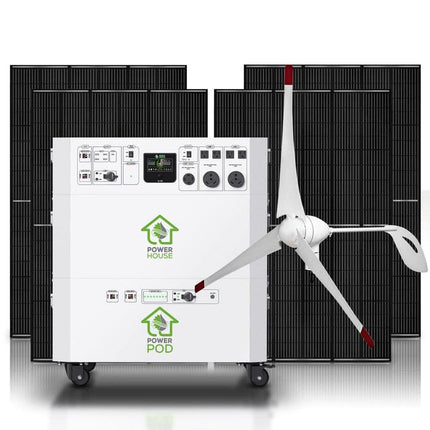 Nature’s Generator Powerhouse Whole Home Solar and Wind Generator