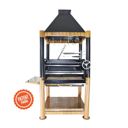 Tagwood BBQ 02SI Argentine Santa Maria Style Wood Fire & Charcoal Gaucho Grill PRE-ORDER