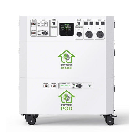 Nature’s Generator Powerhouse Whole Home Generator with Solar Panel