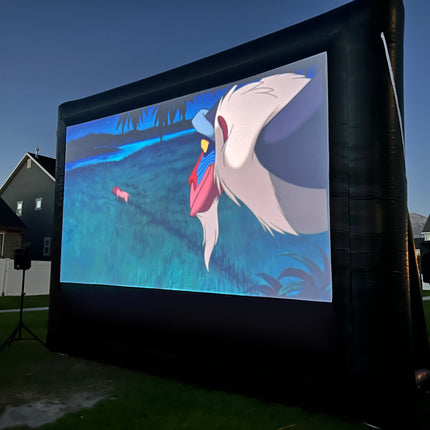 Elite Outdoor Movies Professional 17' Inflatable Screen