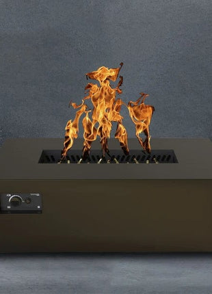 Warming Trends AON Powder-Coated Steel Rectangular Fire Table
