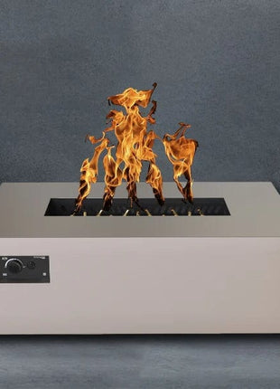 Warming Trends AON Powder-Coated Steel Rectangular Fire Table