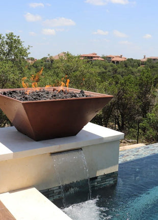 Slick Rock Concrete KRLC Ridgeline Series Round Fire Pit