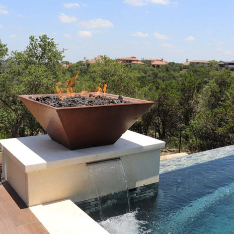 Slick Rock Concrete KRLC Ridgeline Series Round Fire Pit