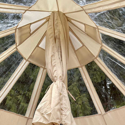 13' (4M) Stella™ Stargazing Canvas Tent