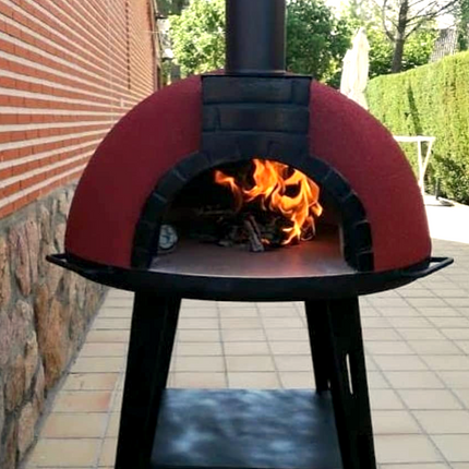 Portable Wood Fired Brick Pizza Oven - Tonío